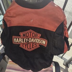 Harley-Davidson Red and Black Jacket